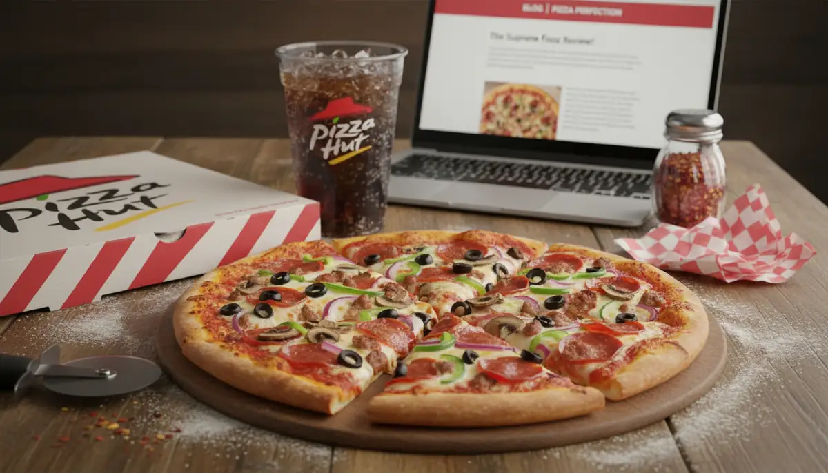 Pizza Hut signature dishes Pan Pizza (280 kcal per slice)
Stuffed Crust Pizza (310 kcal per slice)
Breadsticks (140 kcal per stick)